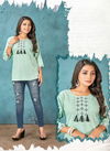 Rung Berry Fancy Regular Wear Designer Short Kurtis Collection